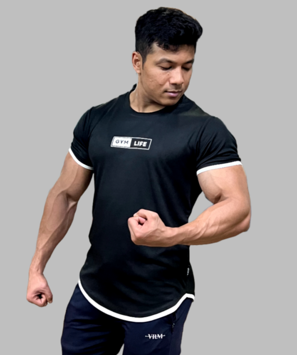 Gym Life Polyester Tshirt