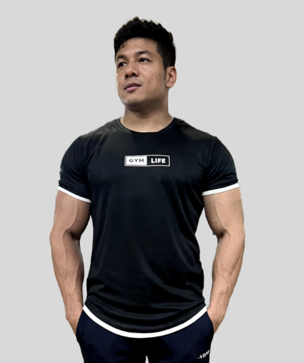 Gym Life Polyester Tshirt