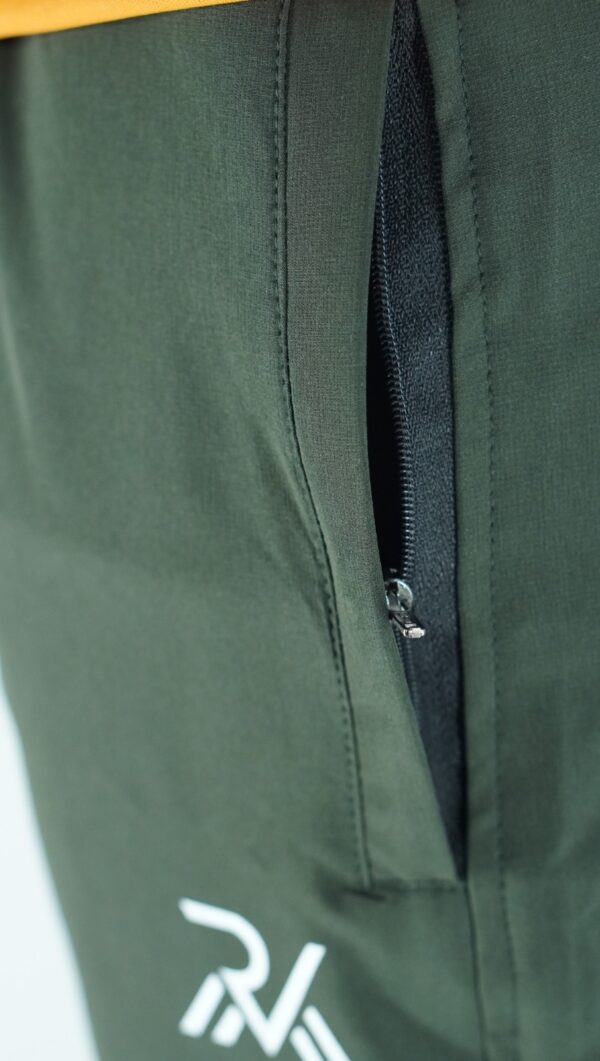 Running shorts Olive green color