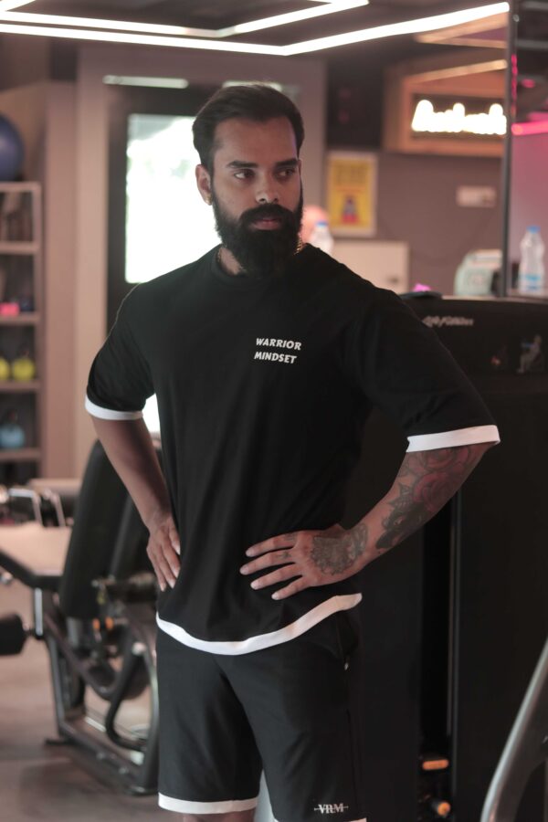 Warrior Print Cotton Oversize Tshirt