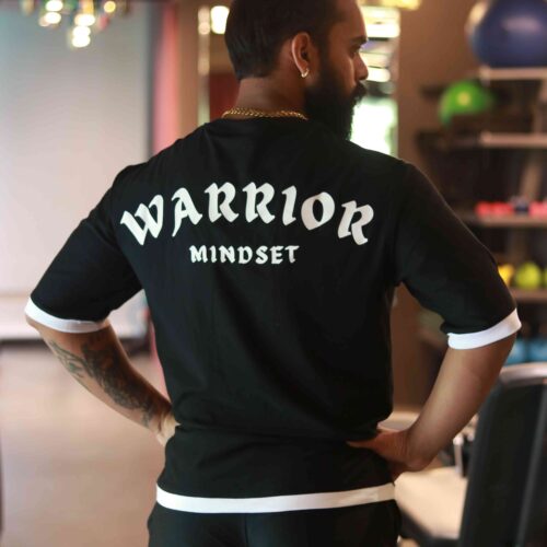 Warrior Print Cotton Oversize Tshirt