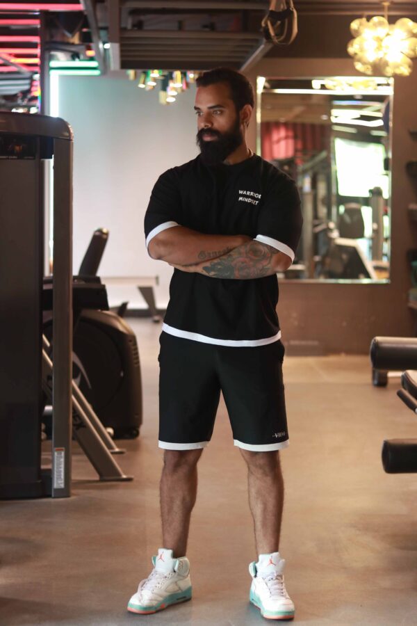 Warrior Print Cotton Oversize Tshirt