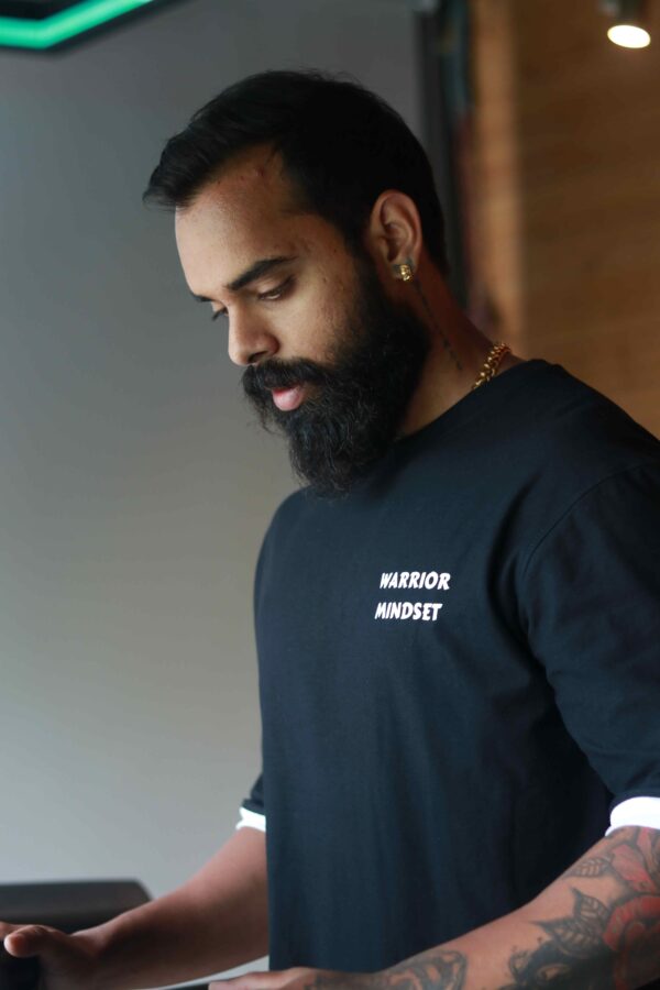 Warrior Print Cotton Oversize Tshirt