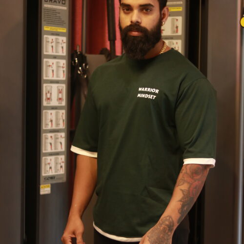 Bottle Green Oversize T-shirt